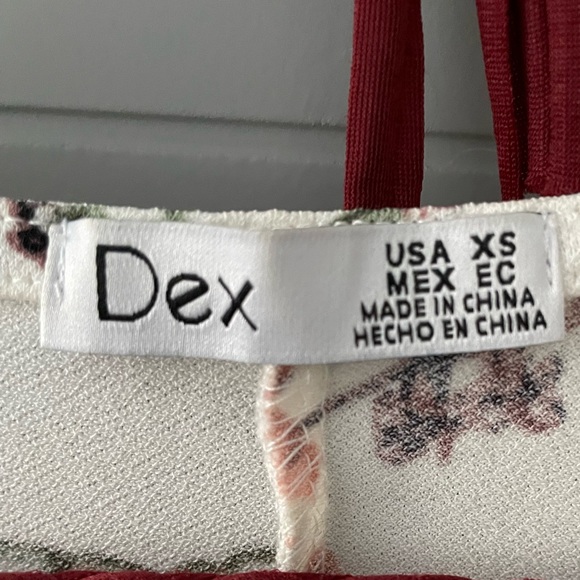 Tie up floral shirt - Picture 3 of 3